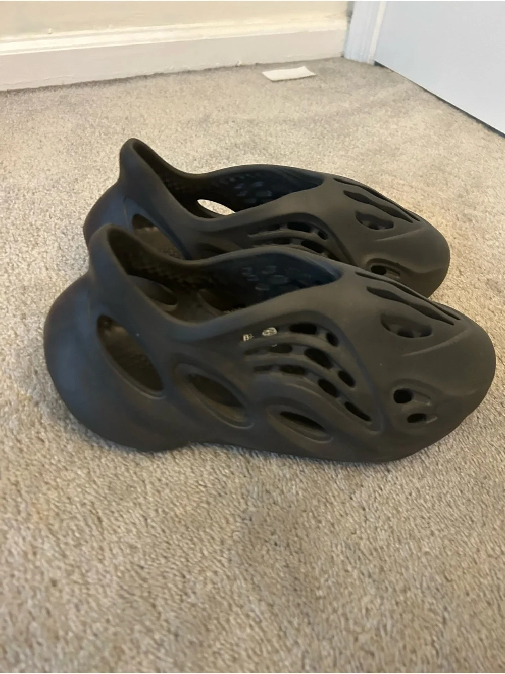 Adidas Black Yeezy Men’s Foam Runners